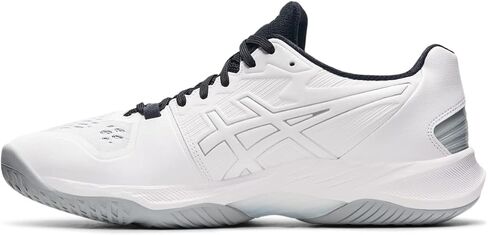 ASICS Men's Sky Elite FlyteFoam 2 Volleyball Shoe, 7, White/Pure Gold in Kuwait