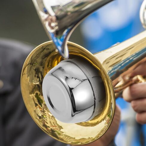 Toyvian Abs Material Trombone Mute Practical Trombone Silencer Noise Remove Tool Easy to Install Carry Musical Instrument Accessory in Kuwait