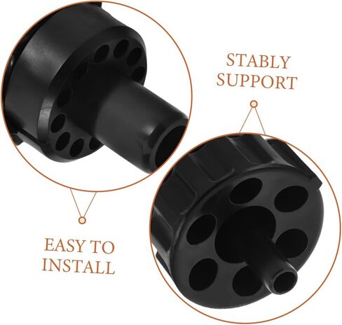 Percussion Cymbal Clamp Locator Drum Stand Parts Plastic Cymbal Mount Holder Arm for Electric Drum Kits and Acoustic Sets with Rack Positioner for Practice and Performance in Kuwait