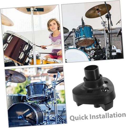 Ipetboom Drum Cymbal Arm Locator Plastic Sleeve Replacement with Flanged Cymbal Sleeves and Arm Limit Adjuster for Professional Drum Kits Hi-hat Stand Accessories in Kuwait