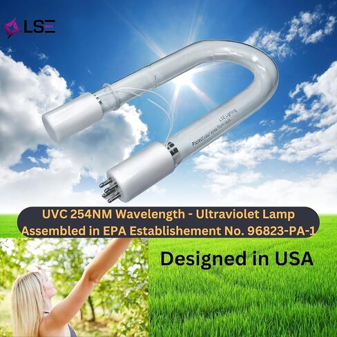 مصباح الأشعة فوق البنفسجية LMPRGXJ65 متوافق مع أنظمة SR+، P900GX، R1700GX، HRV 6-GX، R-1700-GX، SRMAX | لمبة J Type T6 مزدوجة عالية الكثافة مقاس 6.5 بوصة ذات 4 سنون | استبدال عالي الأداء | مصممة في الولايات المتحدة الأمريكية in Kuwait