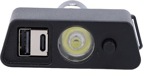 AUNMAS Electric Chair LED Light Universal Mounted with 3 Pin XLR Head USB Charging Port Adjustable Angle for JIUYUAN LONGWAY Electric Chairs in Kuwait