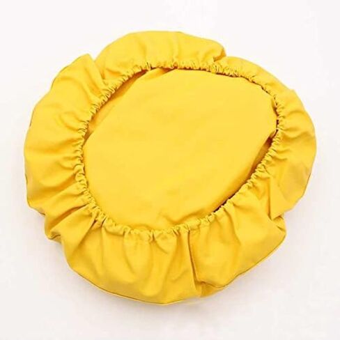 4Pcs/Set Dental Chair Full Protective Cover, PU Dental Unit Fabric Cover, Waterproof Elastic Protective Cover, Dentist Equipment, Yellow in Kuwait