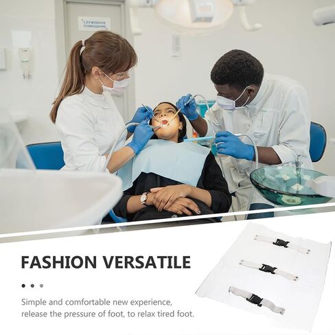 Beaupretty Reusable Nylon Foot Strap for Hospital Dental Chair Fatigue Relief Foot Holder with PVC Cover for Patient Treatment Room Use in Kuwait