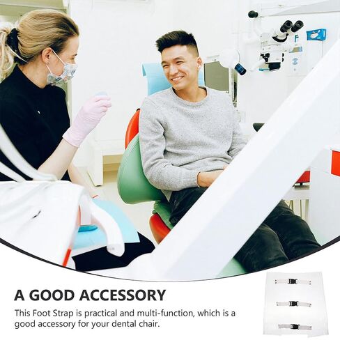 Beaupretty Reusable Nylon Foot Strap for Hospital Dental Chair Fatigue Relief Foot Holder with PVC Cover for Patient Treatment Room Use in Kuwait