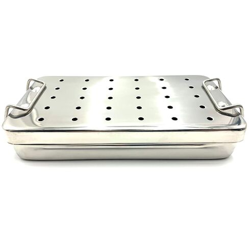 Spratt Brun Bone Curette Set w/Sterilizing Tray, Curved Fig. 0-0000 x 17 cm in Kuwait