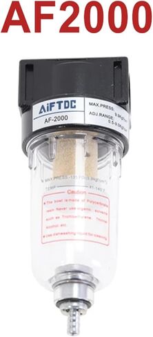 AF2000 1/4 معالج النحاس فلتر مضخة الهواء فاصل الزيت والماء مكونات هوائية ضاغط الهواء (AF2000) in Kuwait
