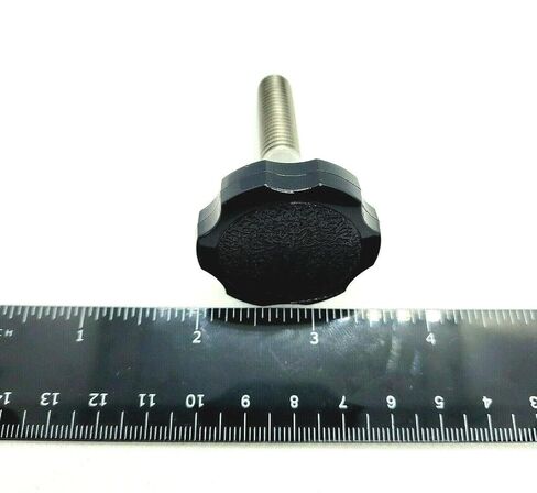 M10 x 35mm Red T-Bolt Thumb Screws Full Thread – 304 Stainless Steel Metric M10 x 1.5mm Clamping Knob Bolts for Outdoor Fixtures, DIY Projects, Shop Equipment 2 Pack in Kuwait