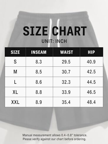 Men's Drawstring Athletic Shorts, Casual Relaxed Fit Shorts with Diagonal Stitching in Kuwait