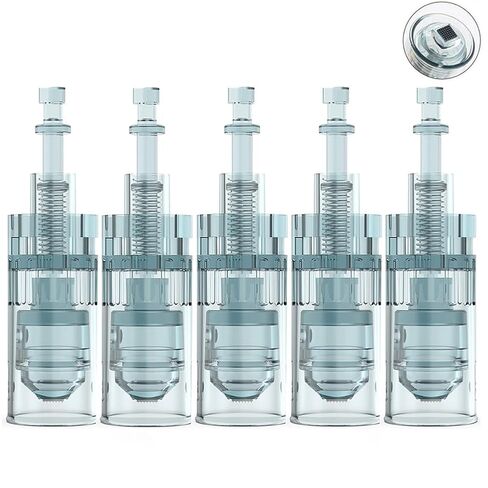5pcs M8 5D Bayonet Cartridge Microneedling Relacement Needle Tip,for M8,M7S,M8-W Needles, Easy Home Use for Women Men in Kuwait