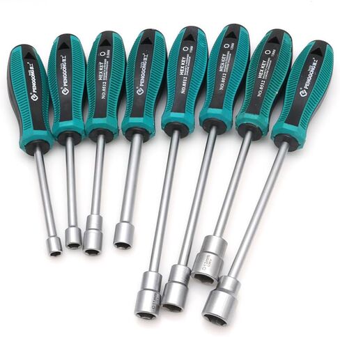 Metal Socket Driver Wrench Screwdriver Nut for Key Nutdriver Hand Tool 11mm in Kuwait