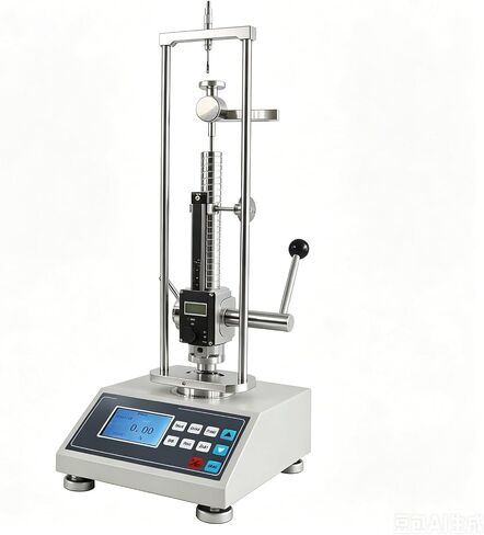 220v Tension Compression Testing Machine 500N, High-Resolution LCD Display with Real-Time, Peak Hold for Spring Analysis (200N) in Kuwait