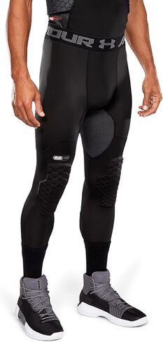 بنطال ضيق مضغوط من Under Armour Gameday Armor 2-Pad لكرة السلة in Kuwait