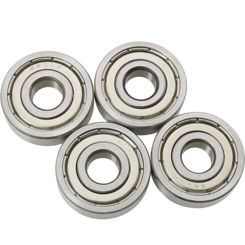 ZCZQC 4PCS Ball Bearing 6200Z 10x30x9mm High Quality Metal Double Shielded Ball Bearing for Various Mechanical Rotation Precision Instruments Fitness Equipment in Kuwait