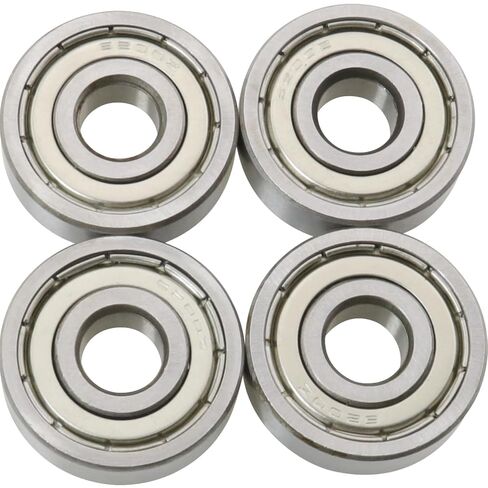 ZCZQC 4PCS Ball Bearing 6200Z 10x30x9mm High Quality Metal Double Shielded Ball Bearing for Various Mechanical Rotation Precision Instruments Fitness Equipment in Kuwait