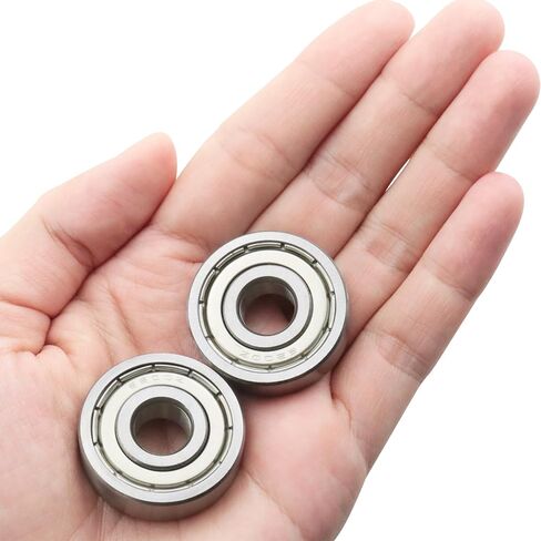 ZCZQC 4PCS Ball Bearing 6200Z 10x30x9mm High Quality Metal Double Shielded Ball Bearing for Various Mechanical Rotation Precision Instruments Fitness Equipment in Kuwait