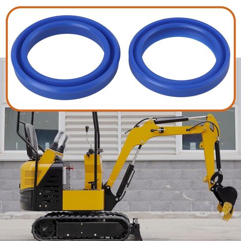 ECSiNG Mini Excavator Track Adjuster Seal Kit 2 Piece Inner Seal 30x40x6mm Wiper Seal 30x38x5mm Or 6.5mm in Kuwait