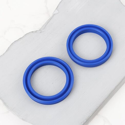 ECSiNG Mini Excavator Track Adjuster Seal Kit 2 Piece Inner Seal 30x40x6mm Wiper Seal 30x38x5mm Or 6.5mm in Kuwait