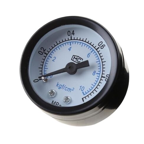 1 قطعة مقياس ضغط المرافق 0-1.0 0-10kgf cm² مقياس الضغط المنخفض 1/8 "الموضوع in Kuwait