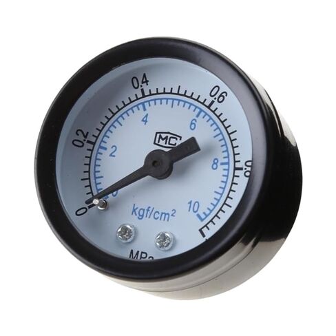 1 قطعة مقياس ضغط المرافق 0-1.0 0-10kgf cm² مقياس الضغط المنخفض 1/8 "الموضوع in Kuwait