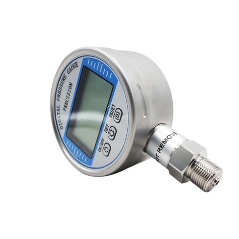 1pcs 5 Digits 100mm LCD Display Digital Pressure Gauge High Precision Psi bar mpa Digital Fuel Oil Air Hydraulic Pressure Meter(G3-8 Thread,0-0.16Mpa) in Saudi Arabia