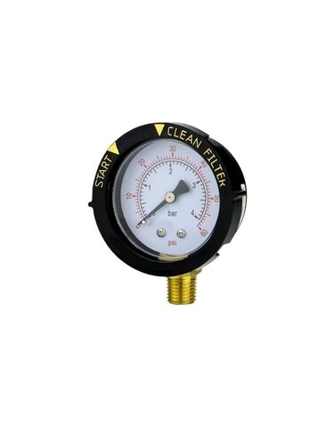 1pc Vacuum Manometer Dial Dual Scale Dial Gauge 1/4 NPT Vacuum Pressure Meter 2" 50mm Dial Digital Display Gauge in Saudi Arabia