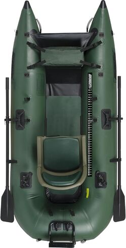 قارب صيد عائم Sea Eagle 285 بدون إطار قابل للنفخ بطول 9 بوصات - شخص واحد - خفيف الوزن ومحمول ومثالي للصيد وصيد الأسماك - يتم إعداده في 5 دقائق in Kuwait