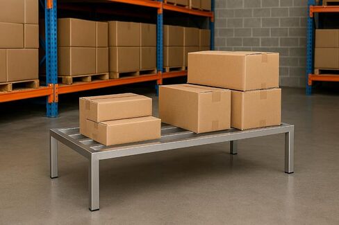 حامل ألومنيوم CenPro Commercial NSF - سعة وزن 3000 رطل - 36 بوصة × 18 بوصة × 12 بوصة (28W-138) in Kuwait