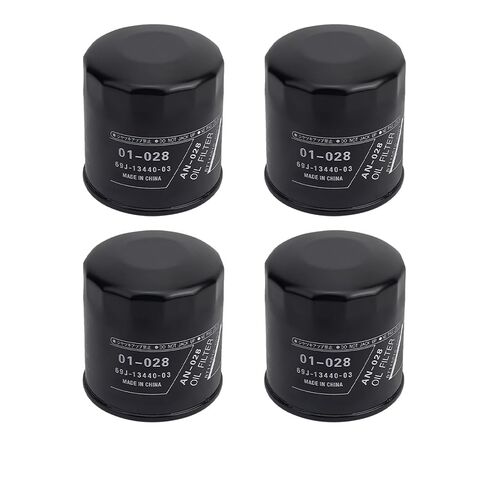 69J-13440-03 35-822626T7 35-82262Q15 Oil Filter For Outboard Motor 4-stroke 150/165/200/225/250HP For 4T 225HP(4pcs) in Kuwait