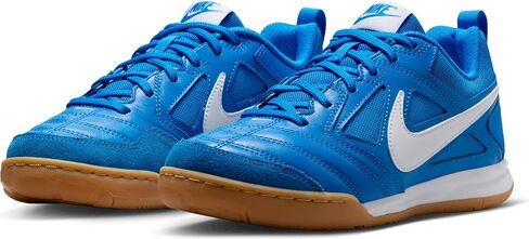 Nike Gato Big Kids' Shoes (HV9596-400, Photo Blue/Gum Yellow/White) in Kuwait