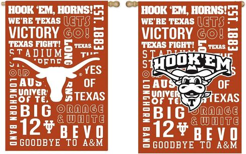 علم الحديقة لقواعد مشجعي فريق Team Sports America U of Texas - 13 × 18 بوصة in Kuwait