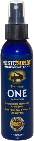 MusicNomad MN130 Piano ONE منظف الكل في 1 وملمع وشمع للبيانو اللامع، 4 أونصة in Kuwait