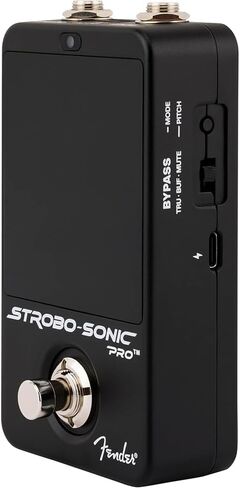حزمة Fender Strobo-Sonic Pro مع كابل تصحيح الجيتار Hosa IRG-100.5 ذو الزاوية اليمنى المنخفضة، 6 بوصات (عبوتان) in Kuwait