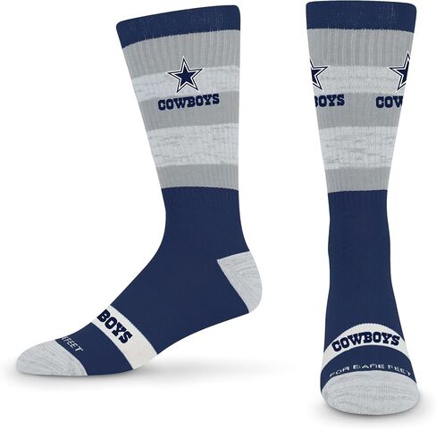 For Bare Feet - NFL Disruptor Team Logo Youth Size Kids Crew Socks Approx. 4-8 years old in Kuwait