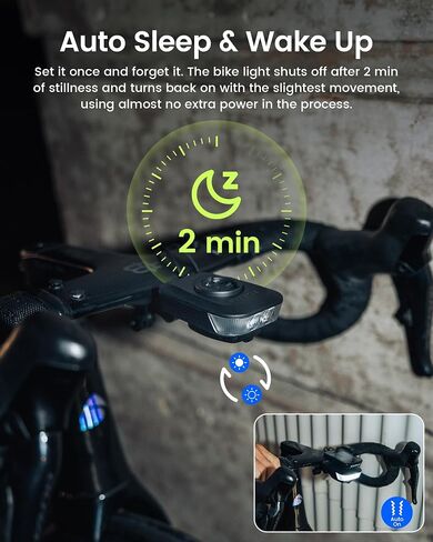 حزمة RAVEMEN FR500 مع AOM05، ضوء أمامي للدراجة متوافق مع أجهزة كمبيوتر Garmin/Wahoo/Bryton لركوب الدراجات in Kuwait