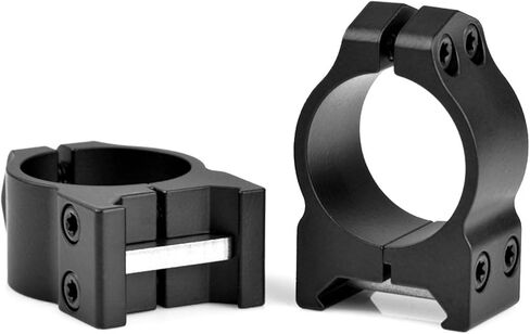 WARNE Scope Mounts Maxima Horizontal، 1 بوصة، PA، حلقات بصرية، منخفض، أسود غير لامع in Kuwait