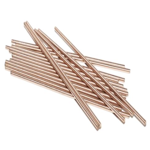 2 Pieces C17200 Beryllium Copper Rod, Diameter 4mm, Length 500mm, Solid BeCu Round Bar in Kuwait