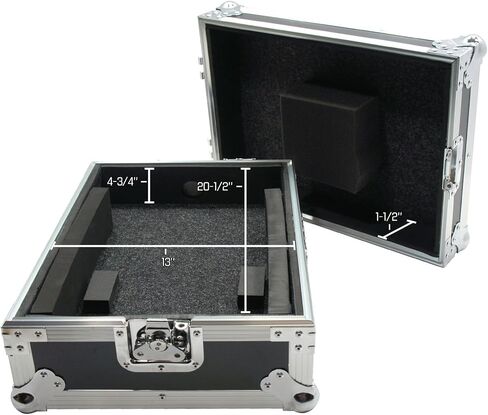 حافظة Harmony Audio HC12MIX Flight DJ Road Travel المخصصة متوافقة مع خلاط عالمي مقاس 12 بوصة in Kuwait