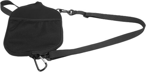 Zopsc Neoprene Paddle Cover Bag Lightweight Portable Racket Sleeve for Outdoor Sports Enthusiasts Black 1pc in Kuwait