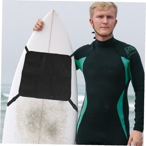 DOITOOL Paddleboard Deck Bag شبكة تخزين منظمة، حقيبة أشتات شبكية للرياضات المائية التجديف مع شبكة مرنة لركوب الأمواج وإكسسوارات الكاياك in Kuwait