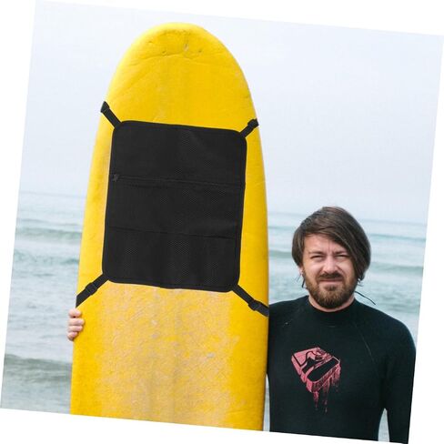 DOITOOL Paddleboard Deck Bag شبكة تخزين منظمة، حقيبة أشتات شبكية للرياضات المائية التجديف مع شبكة مرنة لركوب الأمواج وإكسسوارات الكاياك in Kuwait