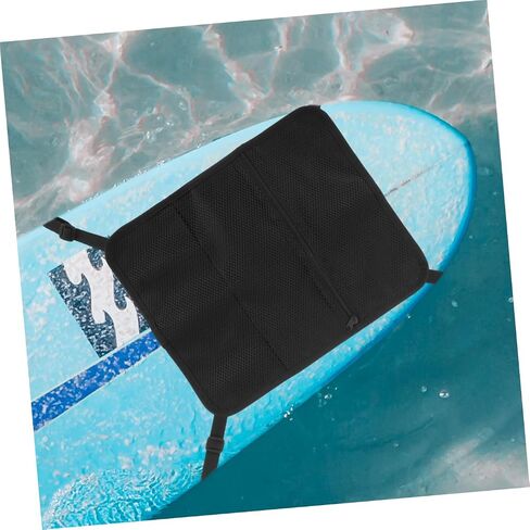 KALLORY Surfboard Mesh Bag Paddleboard Storage Pouch Water Sports Deck Bag with Mesh Net Suitable for Sup Board Accessories and Outdoor Use in Kuwait
