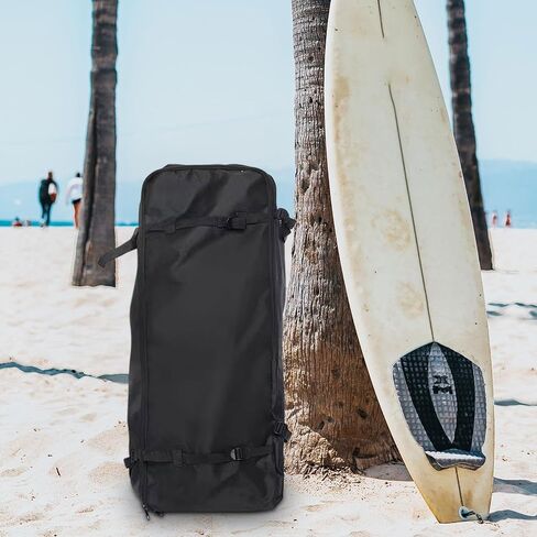 Inflatable Paddleboard Backpack, Large Capacity 33x30x90cm (13x12x35in) Travel Bag for SUP, Surfboard & Water Sports Accessories in Kuwait