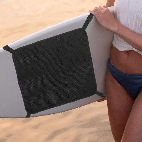 حقيبة شبكية من SUPVOX على شكل لوح تجديف مع إبزيم منظم سطح كاياك، حقيبة تخزين محمولة للرياضات المائية لركوب الأمواج وإكسسوارات التجديف في وضع الوقوف in Kuwait