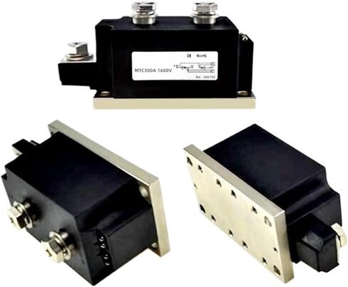 1pcs MTC300A 1600V 2000V thyristor Module MTC200A 300A 250A 300A-1600V(Radiator HS30150) in Kuwait