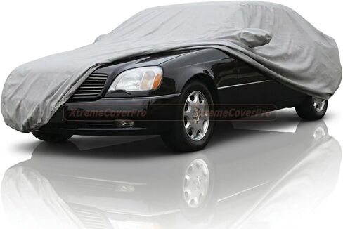 تغطية السيارة تناسب 1992 1993 1994 1995 1996 1997 1998 1999 2000 Mercedes-Benz CL500 CL600 Xtremecoverpro Diamond Series Gray in Kuwait