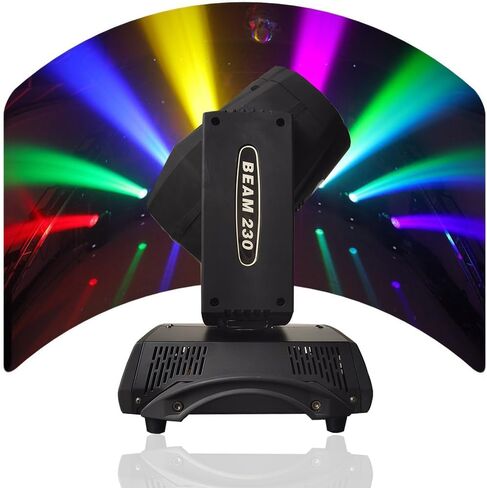Dance and Stage Lighting Beam 7r 230w Moving Heads, Controllers, DJ Effects,Dmx512 Party Light Effect,Weikass 1Pack Light in Kuwait