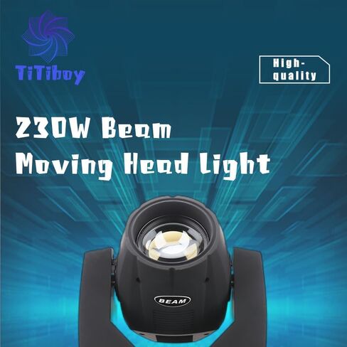 Dance and Stage Lighting Beam 7r 230w Moving Heads, Controllers, DJ Effects,Dmx512 Party Light Effect,Weikass 1Pack Light in Kuwait