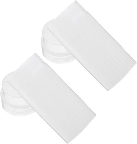 DOITOOL 2pcs Plastic Staining Slide Jars with Lids 5-slide Capacity Laboratory Coplin Staining Containers for Microscope Slide and Lab Use in Kuwait