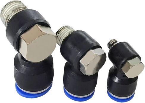 10Pcs Pneumatic Fittings PH4-M5 4-01 4-02 6-01 6-02 PH8-01 8-02 PH10-02 PH12-02 Hexagon Male Air Hose Quick Release Fitting(10PCS PH10-03) in Kuwait